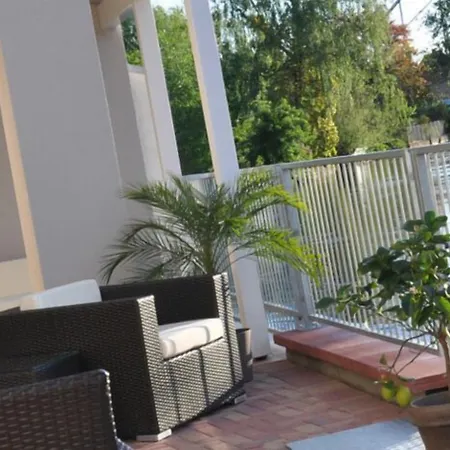 アパート Gaestehaus Am Bach ルスト