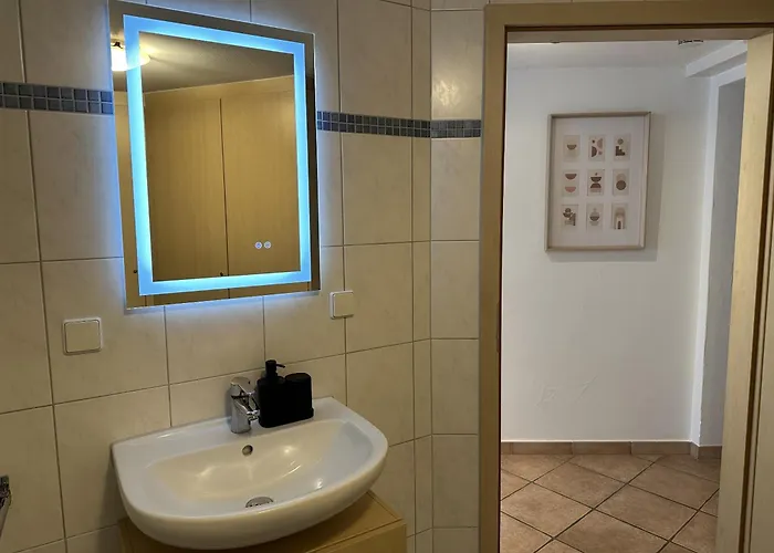 Daire Gaestehaus Am Bach *